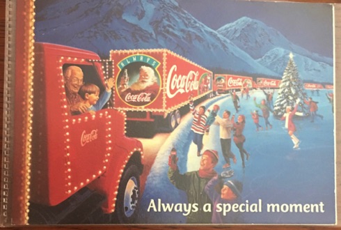 02323-1 € 0,50 coca cola ansichtkaart 10x15cm kersttrucks.jpeg